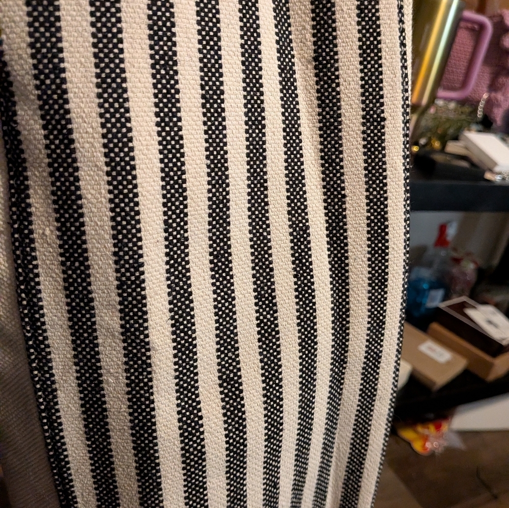 Juicy Couture Striped Black and Cream Tote - Picture 6 of 7